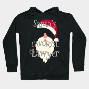 Attorney Time Santa'S Favorite Lawyer Hoodie